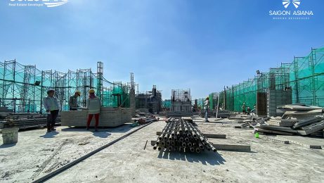 Saigon Asiana thi công vượt tiến độ, chuẩn bị cất nóc