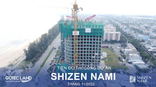 Tiến độ Shizen Nami: gia tăng độ cao tầng những ngày cuối năm
